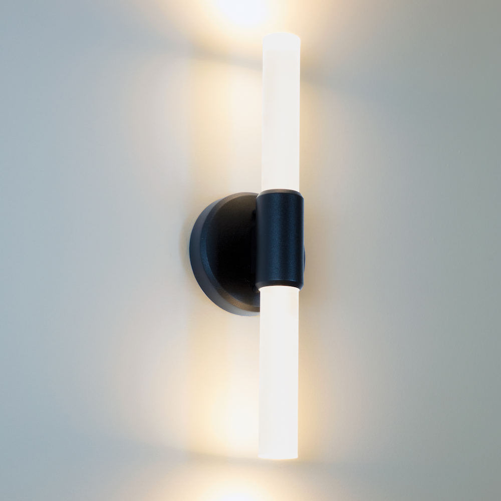 Theo dual rod sconce by Visa Lighting
