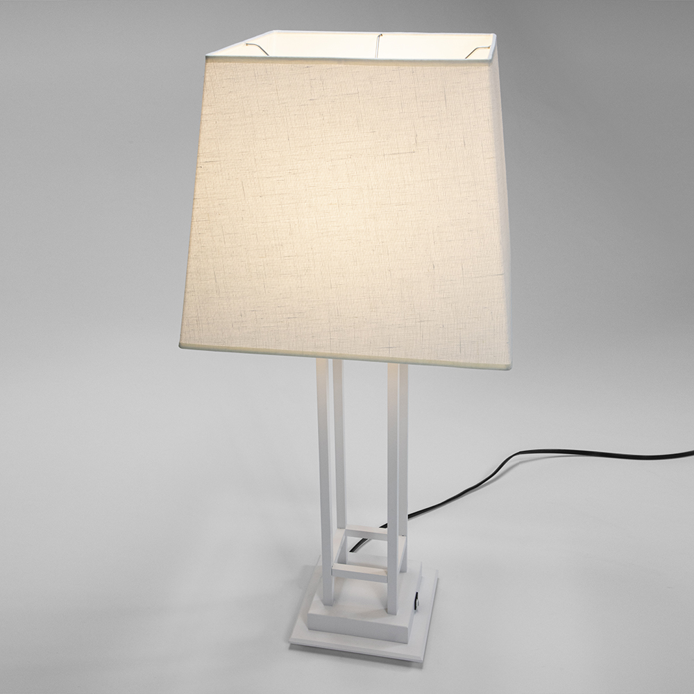South Bay Table Lamp TF1004 Model Cream Downward
